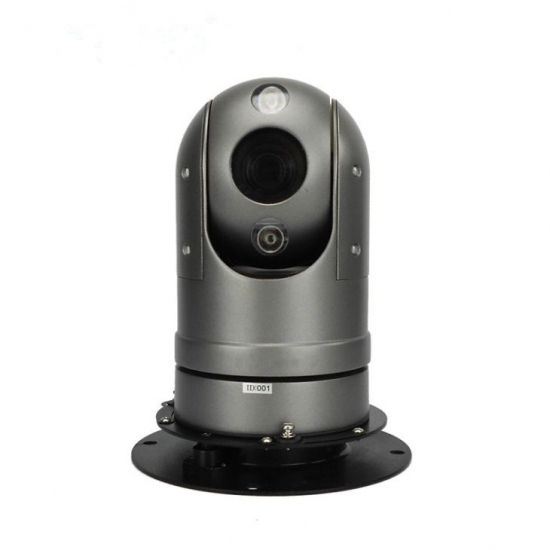 Υψηλής ποιότητας 1080P HD SDI 30X αυτοκίνητο οροφής τοποθετημένη PTZ κάμερα για την αστυνομία και τα στρατιωτικά οχήματα 