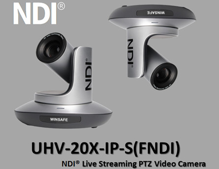 χαμηλής καθυστέρησης FULL NDI 1080P PTZ βιντεοκάμερα 20X/10X για ζωντανό ατμό
