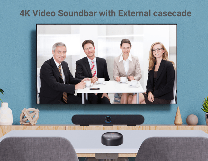 Soundbar βίντεο 4K με External Cascade Release