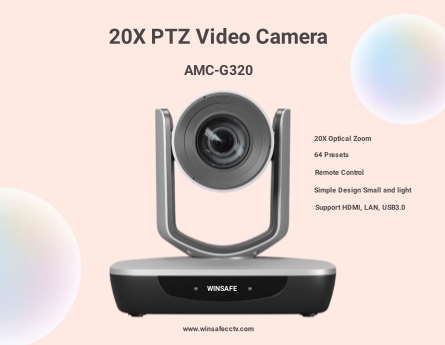 Έκπτωση κάμερας βιντεοδιάσκεψης AMC-G320 20X PTZ