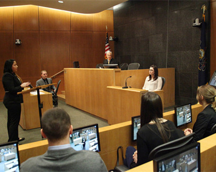 WINSAFE Video Conference Camera εγκατεστημένη στο Δικαστήριο